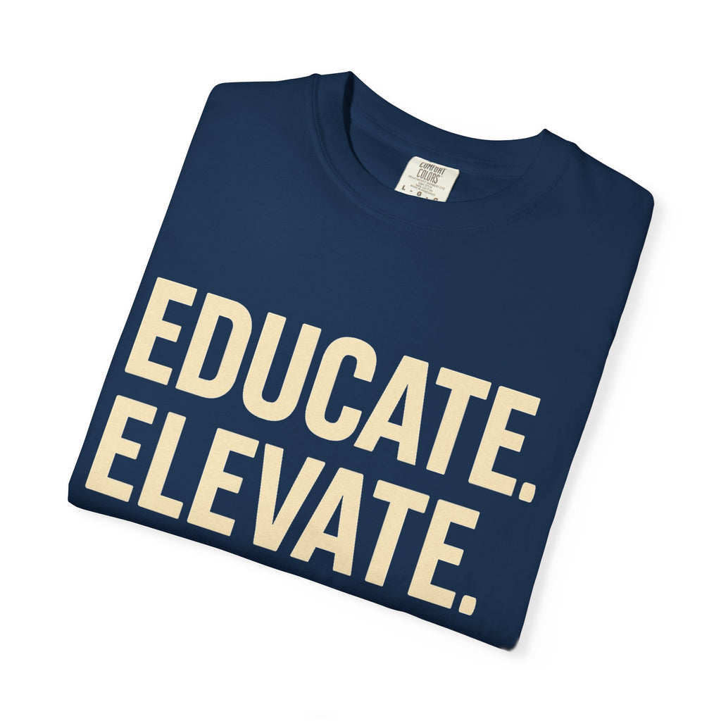 Educate Elevate and Eradicate Hate Shirt Pride Equality T-Shirt Activist Justice Tee LGBTQ Awareness Graphic Tee