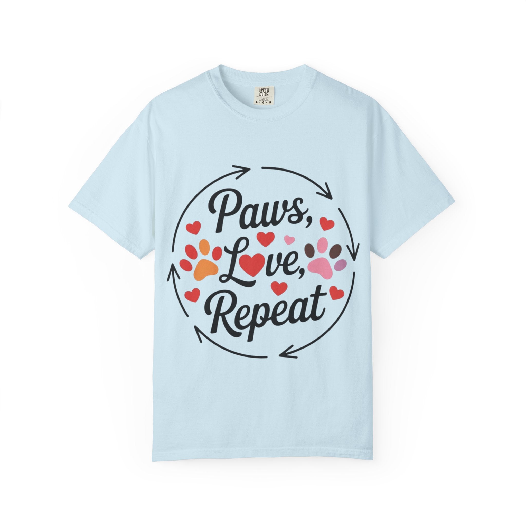Paws Love Repeat T-Shirt