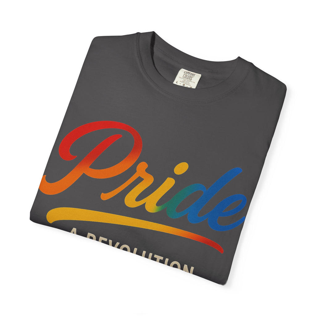 Pride A Revolution of Love T-Shirt LGBTQ Equality Tee Activist Pride Top Rainbow Graphic Tee