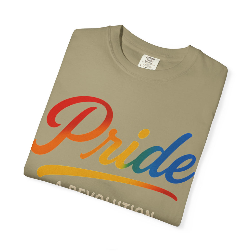 Pride A Revolution of Love T-Shirt LGBTQ Equality Tee Activist Pride Top Rainbow Graphic Tee