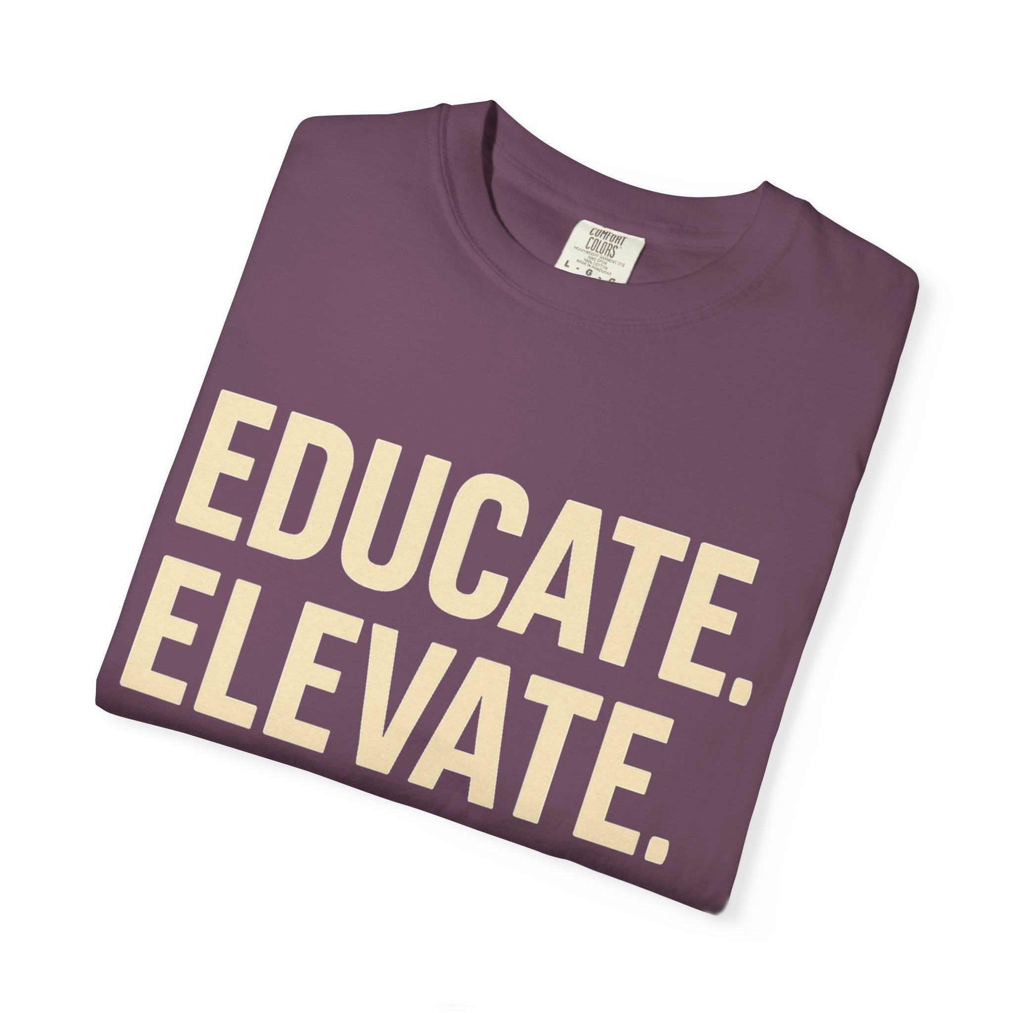 Educate Elevate and Eradicate Hate Shirt Pride Equality T-Shirt Activist Justice Tee LGBTQ Awareness Graphic Tee