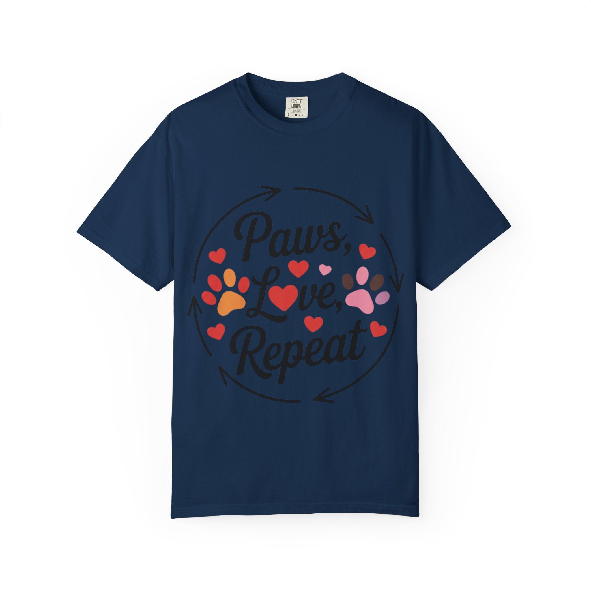 Paws Love Repeat T-Shirt