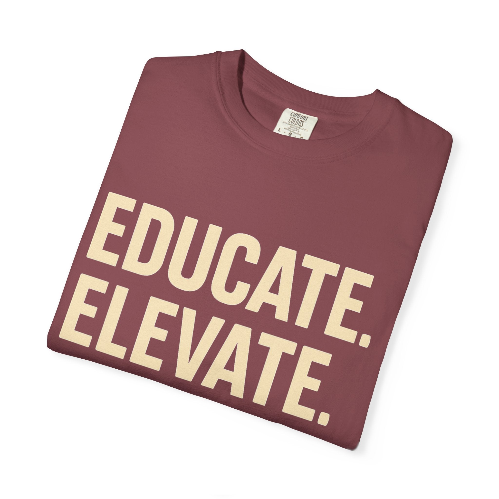 Educate Elevate and Eradicate Hate Shirt Pride Equality T-Shirt Activist Justice Tee LGBTQ Awareness Graphic Tee