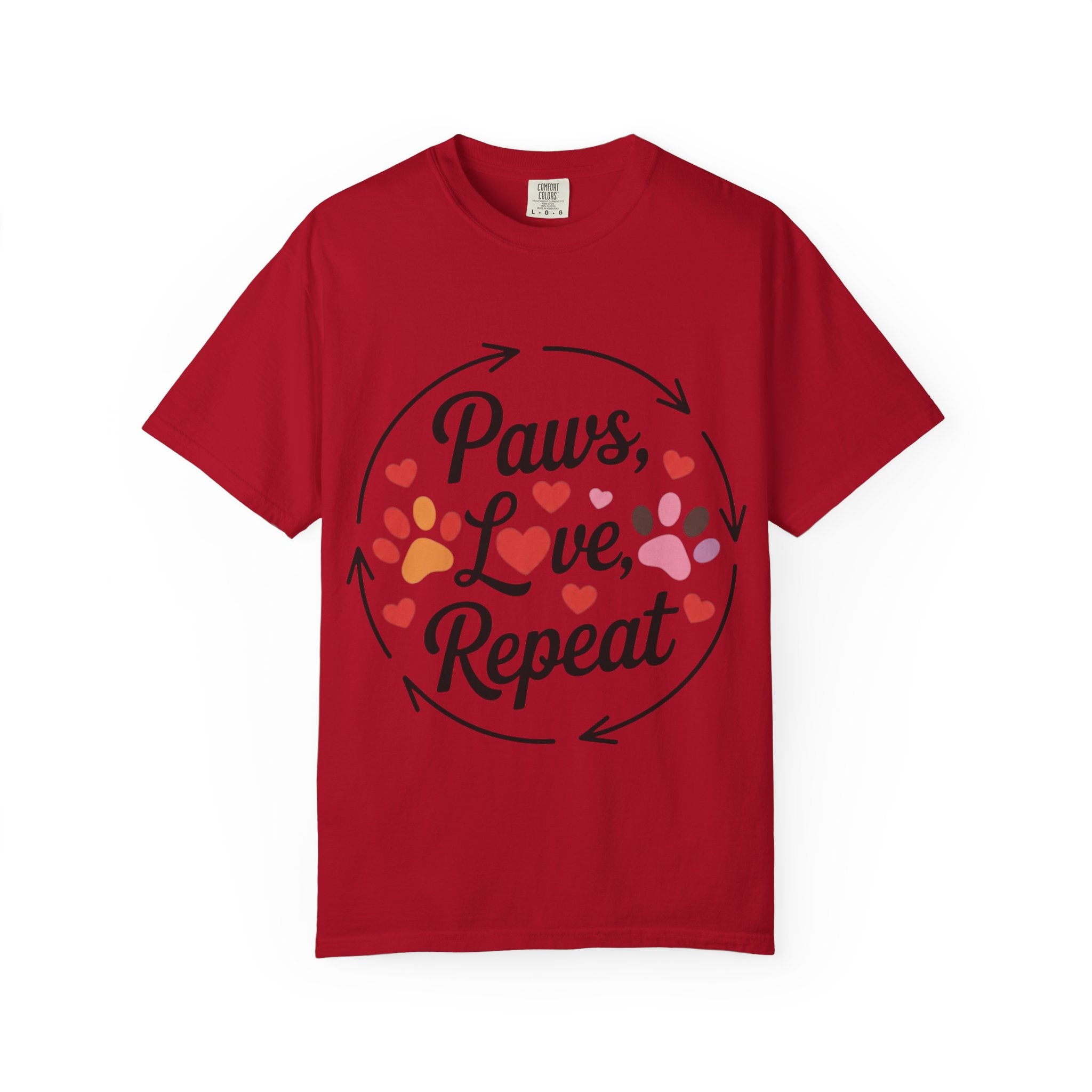 Paws Love Repeat T-Shirt