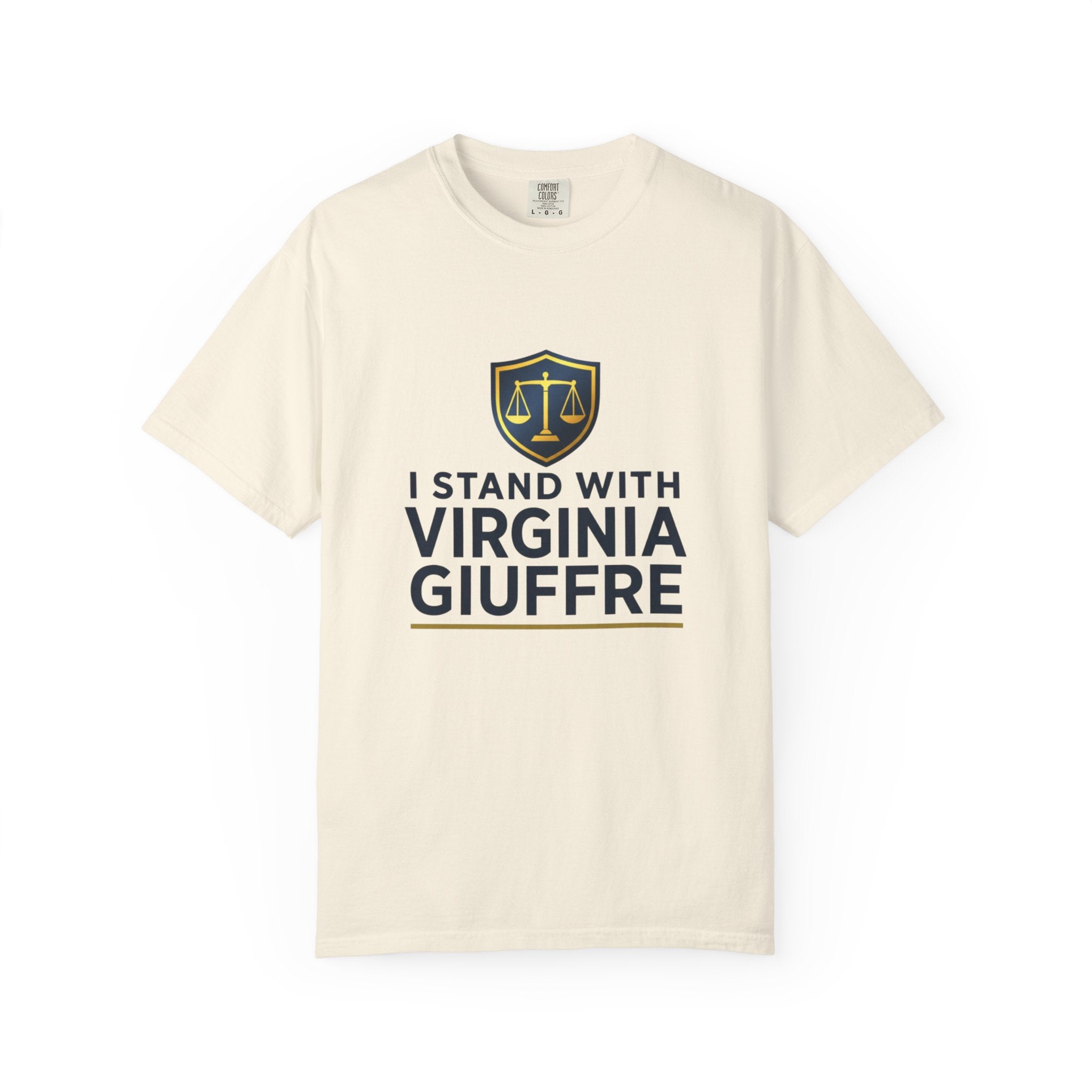 Activist T-Shirt - I Stand with Virginia Giuffre and Release the Files Jail the Pedophiles