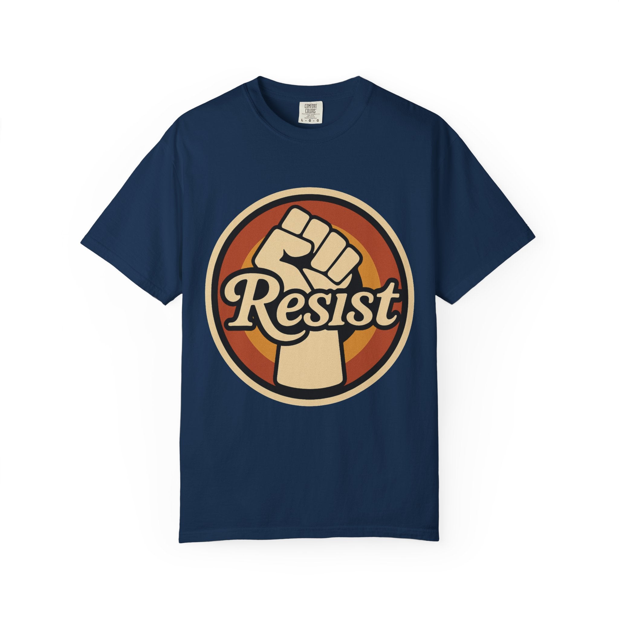 Resist Unisex T-shirt - Garment-Dyed Graphic Tee