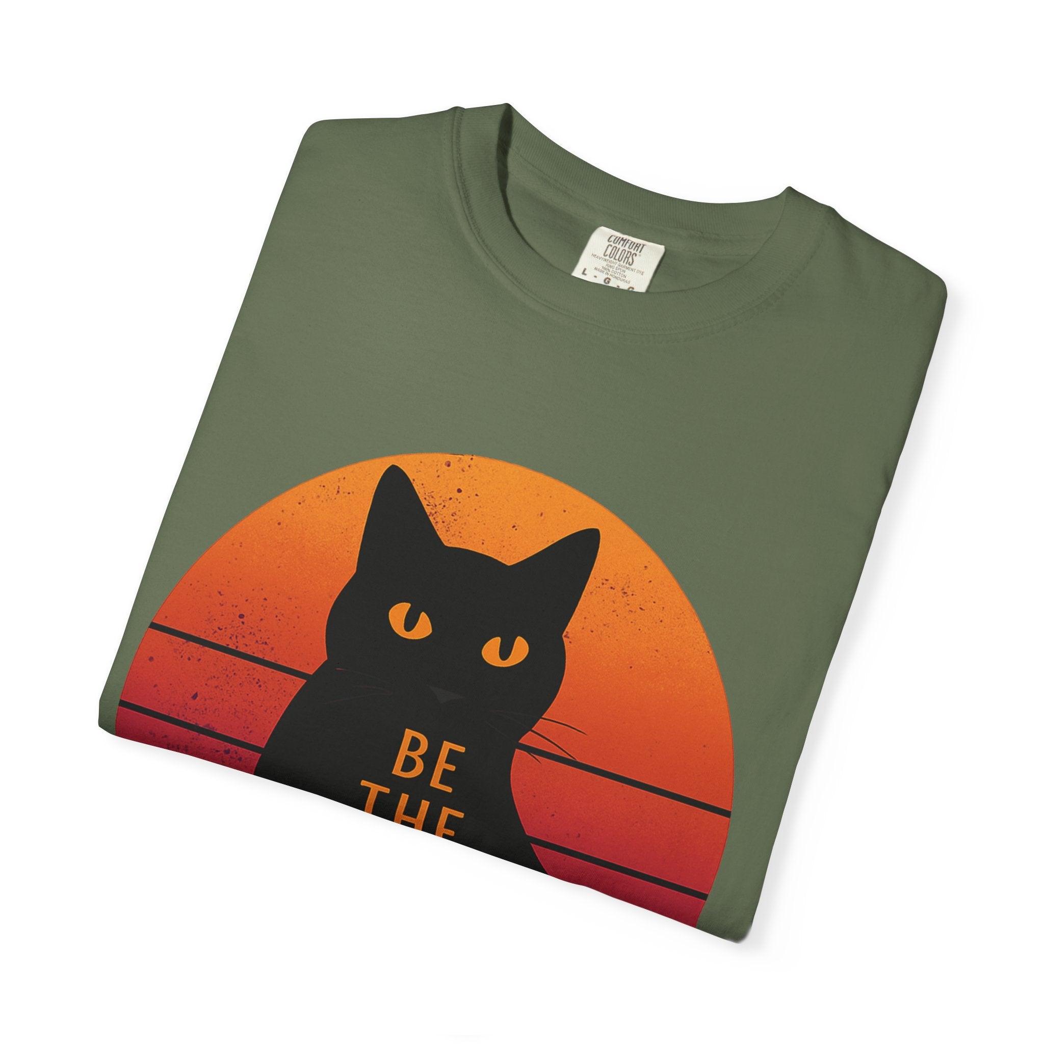 Be the Person Your Cat Wants You to Be Shirt Funny Cat Lover T Shirt Cute Pet Owner Tee Feline Humor Graphic Tee