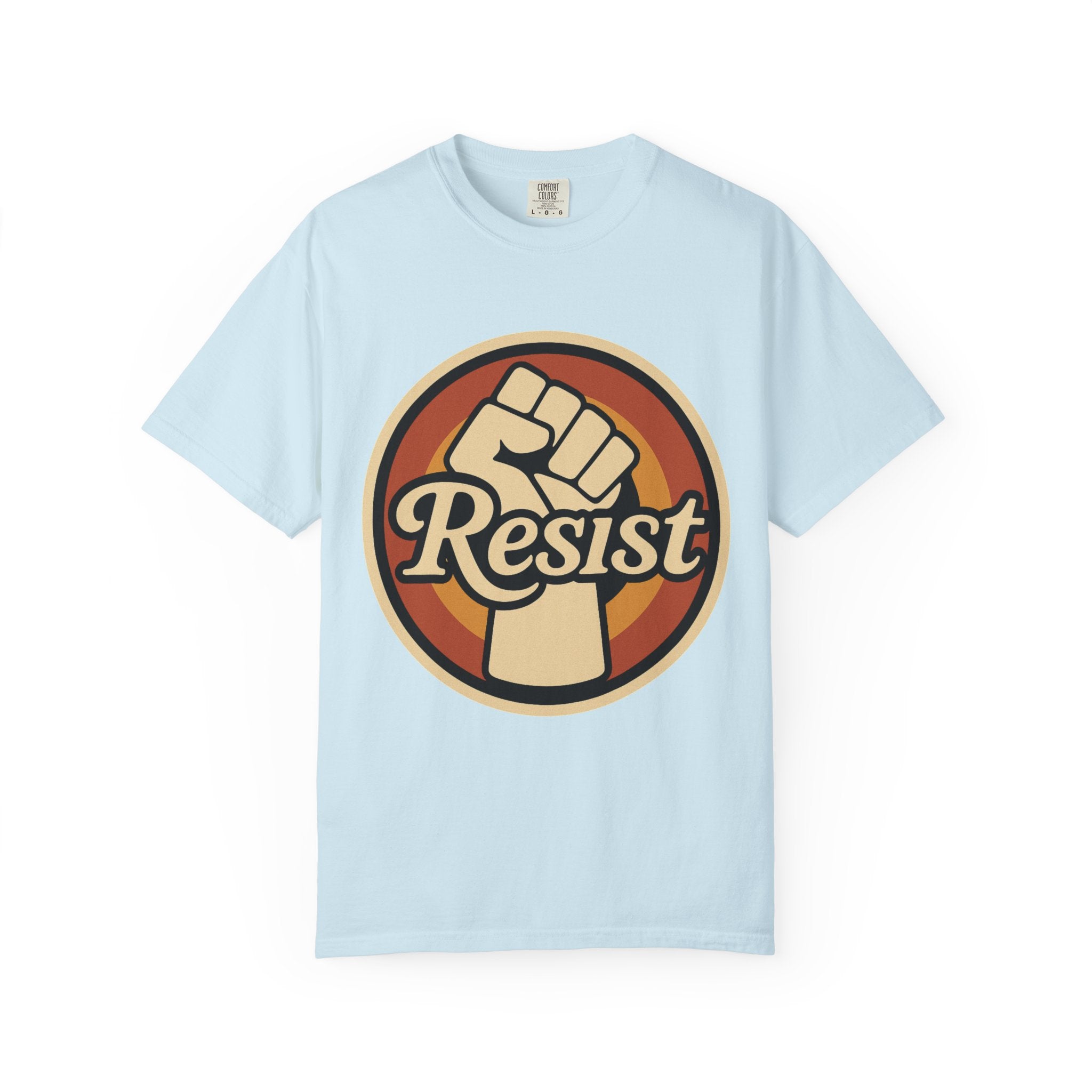 Resist Unisex T-shirt - Garment-Dyed Graphic Tee