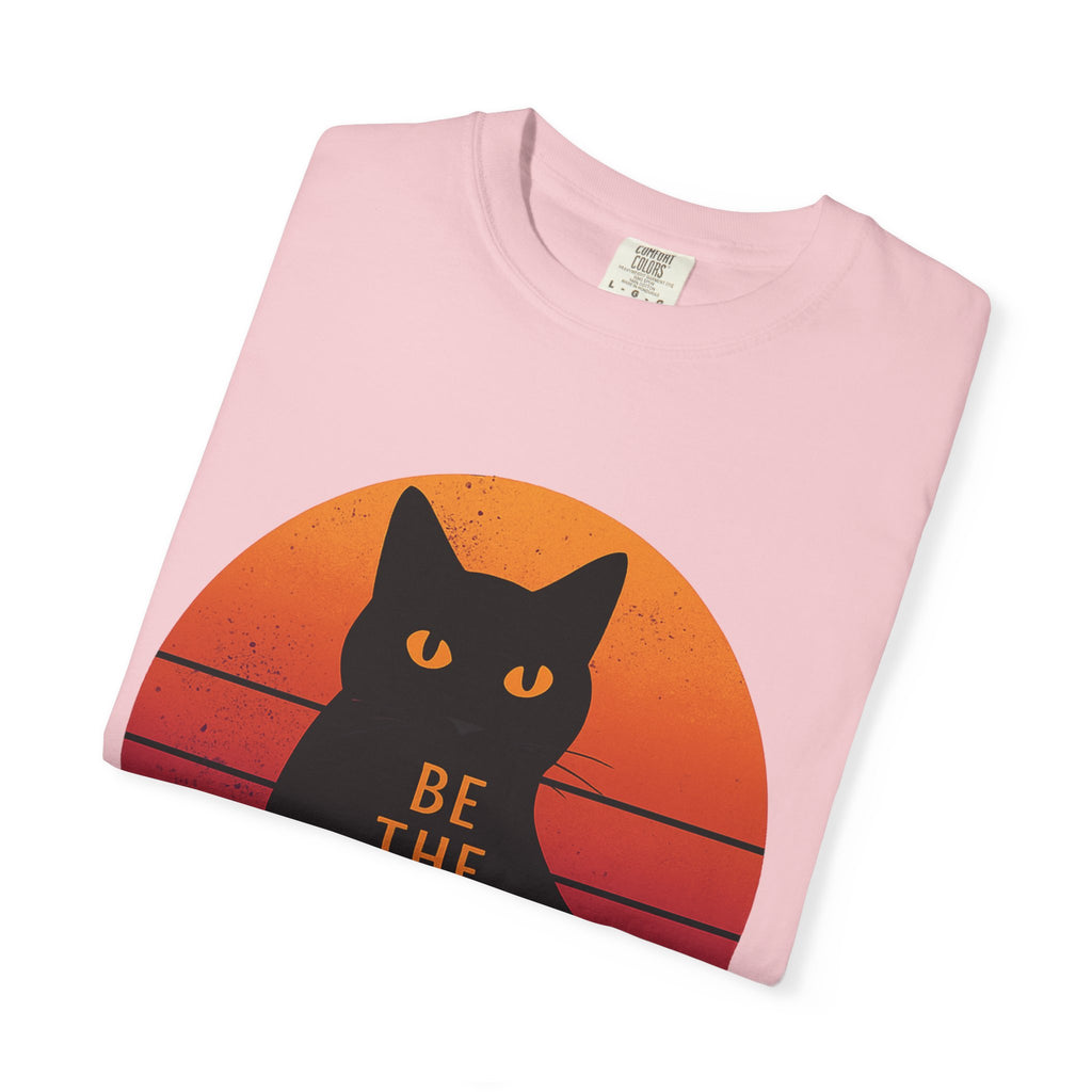 Be the Person Your Cat Wants You to Be Shirt Funny Cat Lover T Shirt Cute Pet Owner Tee Feline Humor Graphic Tee