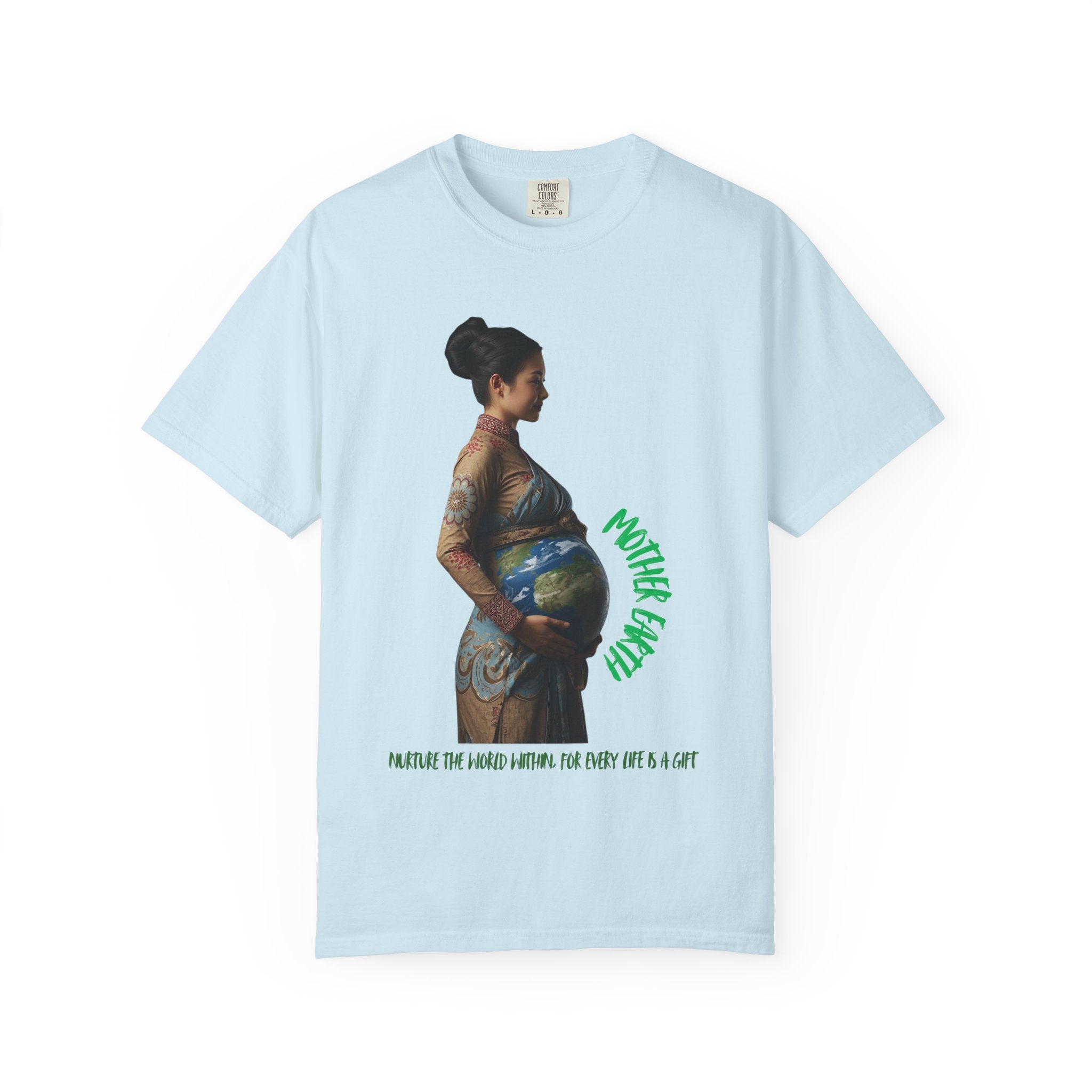 Mother Earth Nature Shirt The World Within Every Life Is a Gift T Shirt Eco Friendly Nature Lover Tee Environmental Graphic Tee