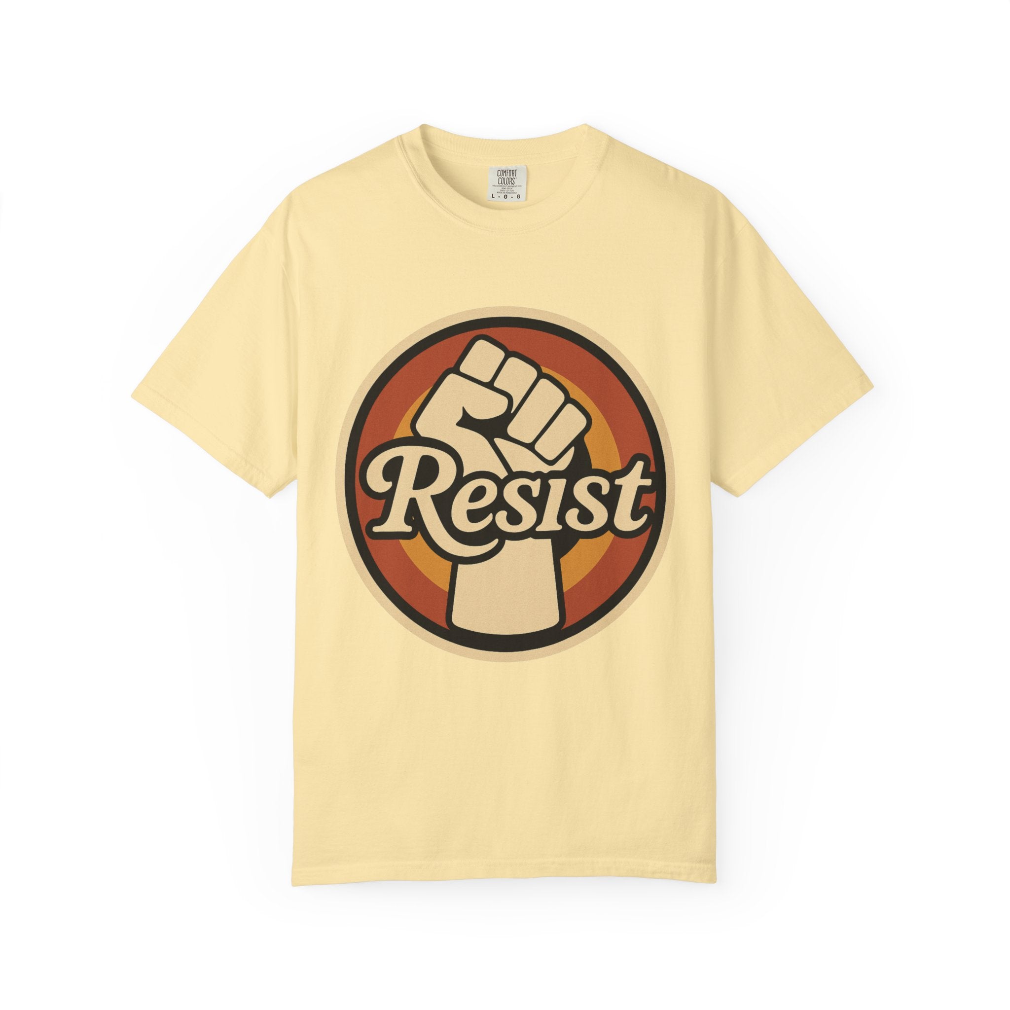 Resist Unisex T-shirt - Garment-Dyed Graphic Tee