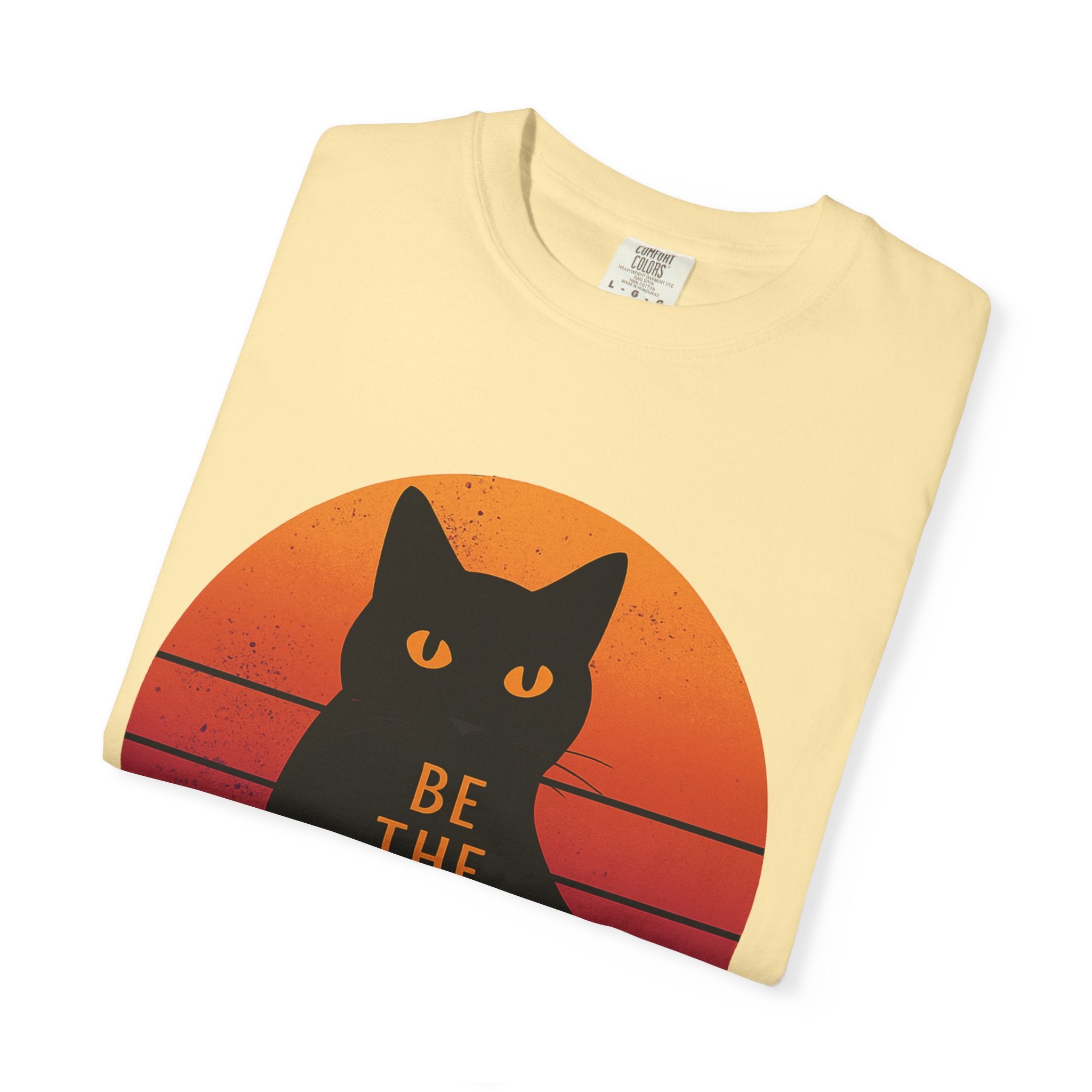 Be the Person Your Cat Wants You to Be Shirt Funny Cat Lover T Shirt Cute Pet Owner Tee Feline Humor Graphic Tee