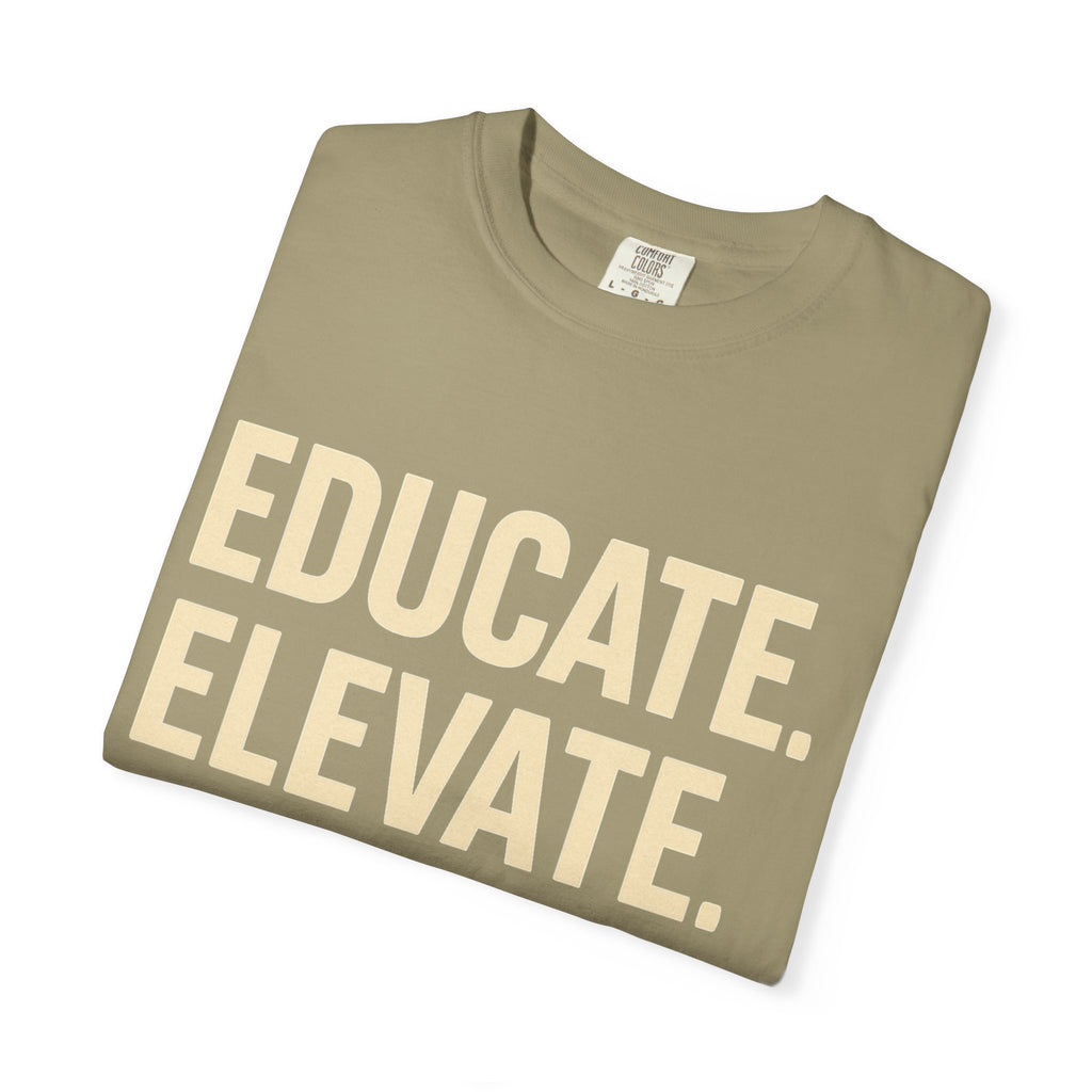 Educate Elevate and Eradicate Hate Shirt Pride Equality T-Shirt Activist Justice Tee LGBTQ Awareness Graphic Tee