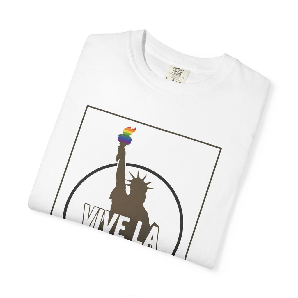 Vive La Revolution T-Shirt Pride Rainbow Activist Tee LGBTQ Equality Top Graphic Tee