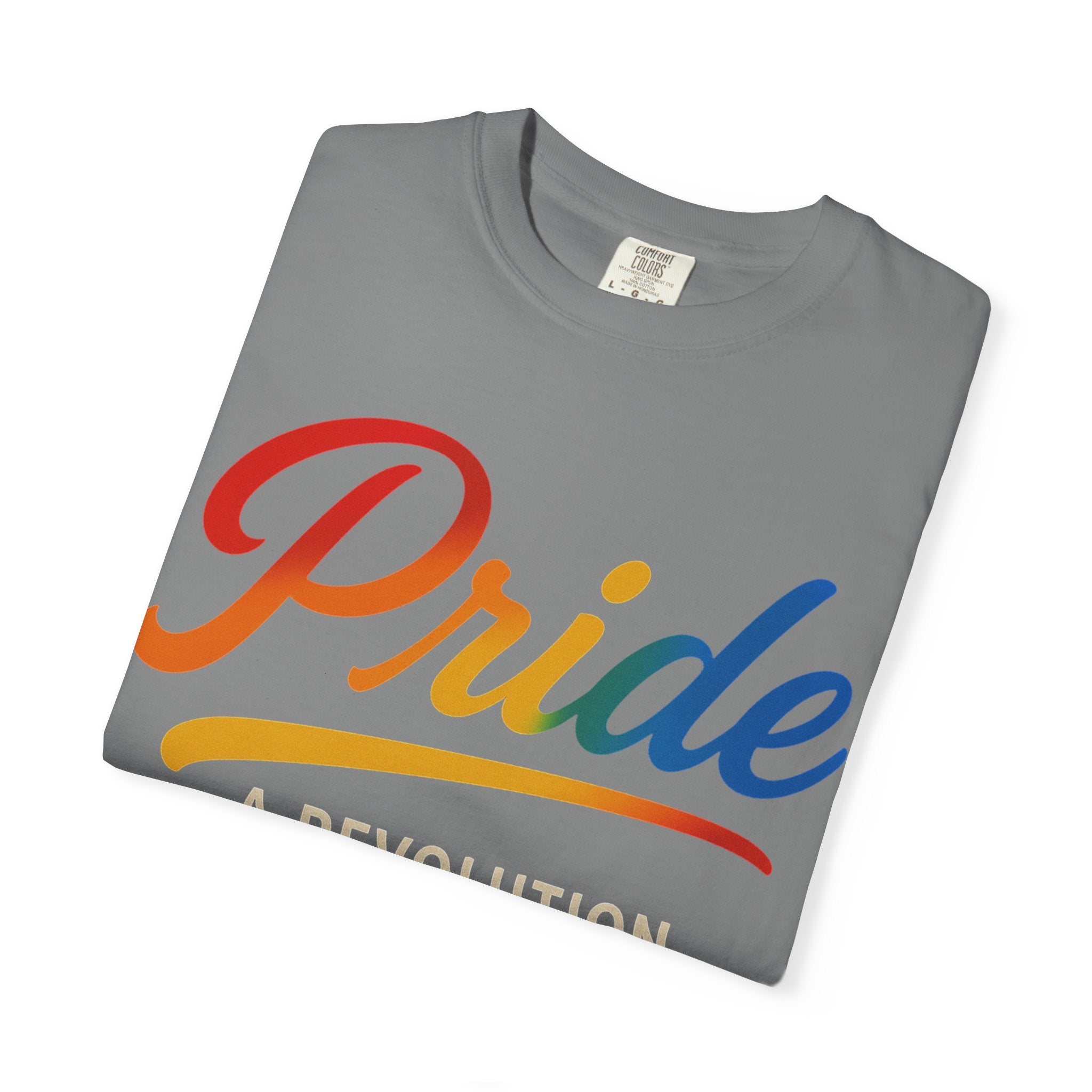 Pride A Revolution of Love T-Shirt LGBTQ Equality Tee Activist Pride Top Rainbow Graphic Tee