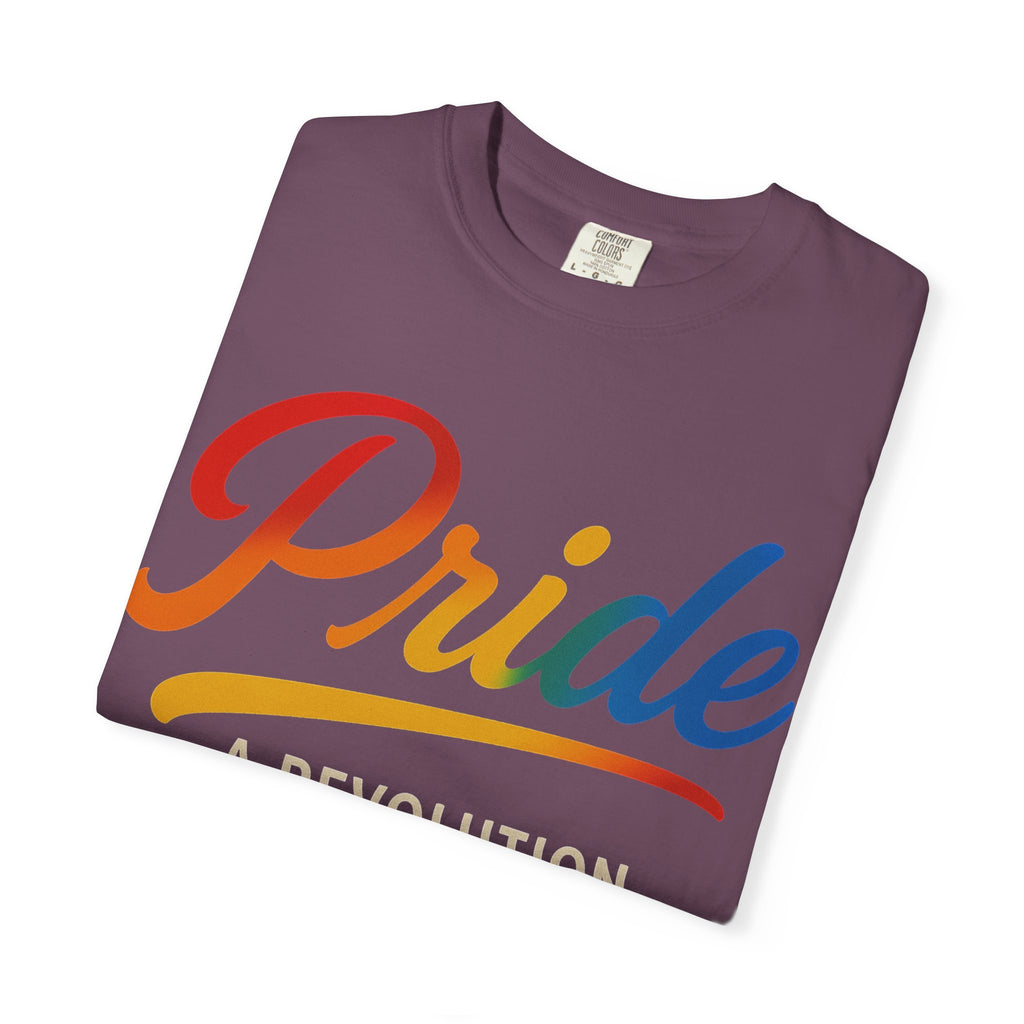 Pride A Revolution of Love T-Shirt LGBTQ Equality Tee Activist Pride Top Rainbow Graphic Tee