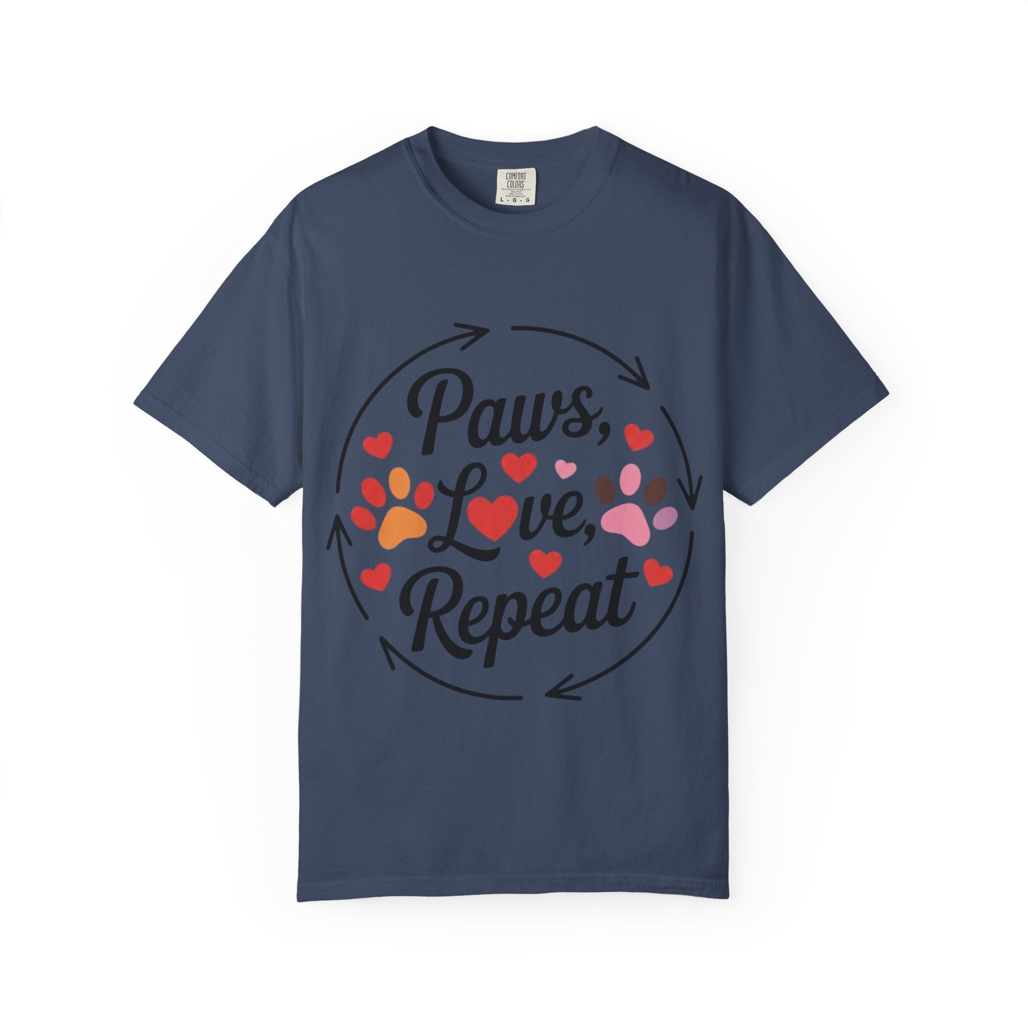 Paws Love Repeat T-Shirt
