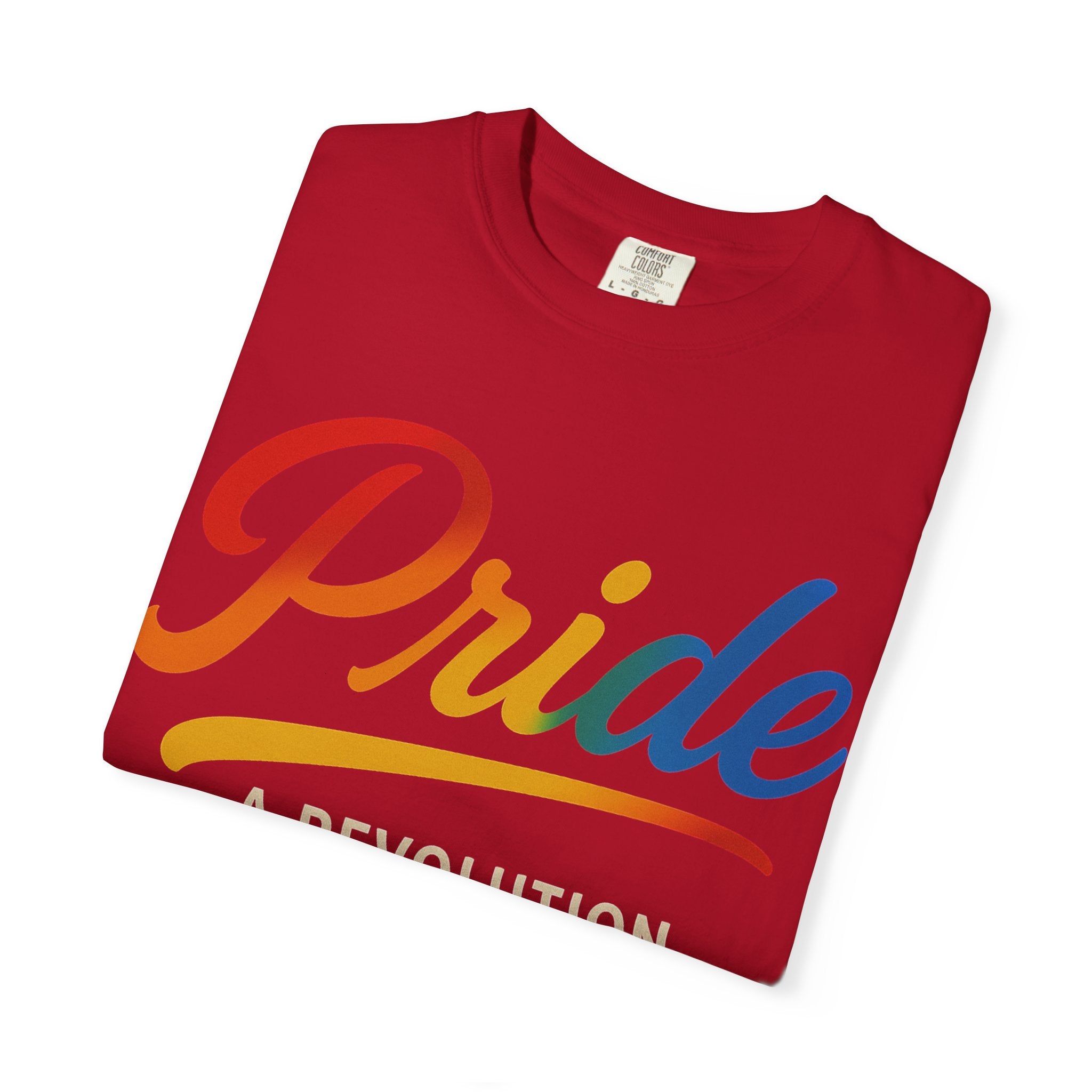 Pride A Revolution of Love T-Shirt LGBTQ Equality Tee Activist Pride Top Rainbow Graphic Tee