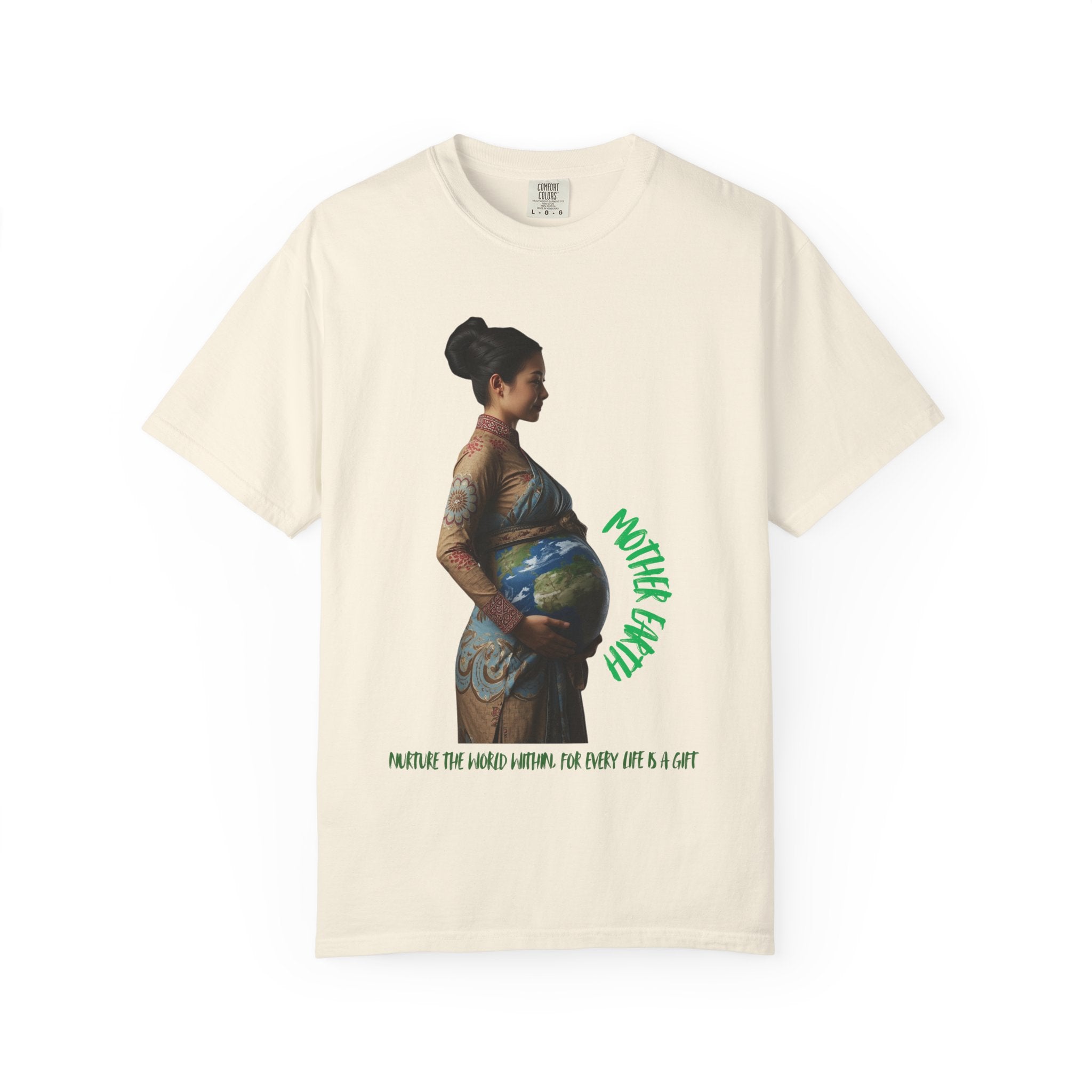 Mother Earth Nature Shirt The World Within Every Life Is a Gift T Shirt Eco Friendly Nature Lover Tee Environmental Graphic Tee