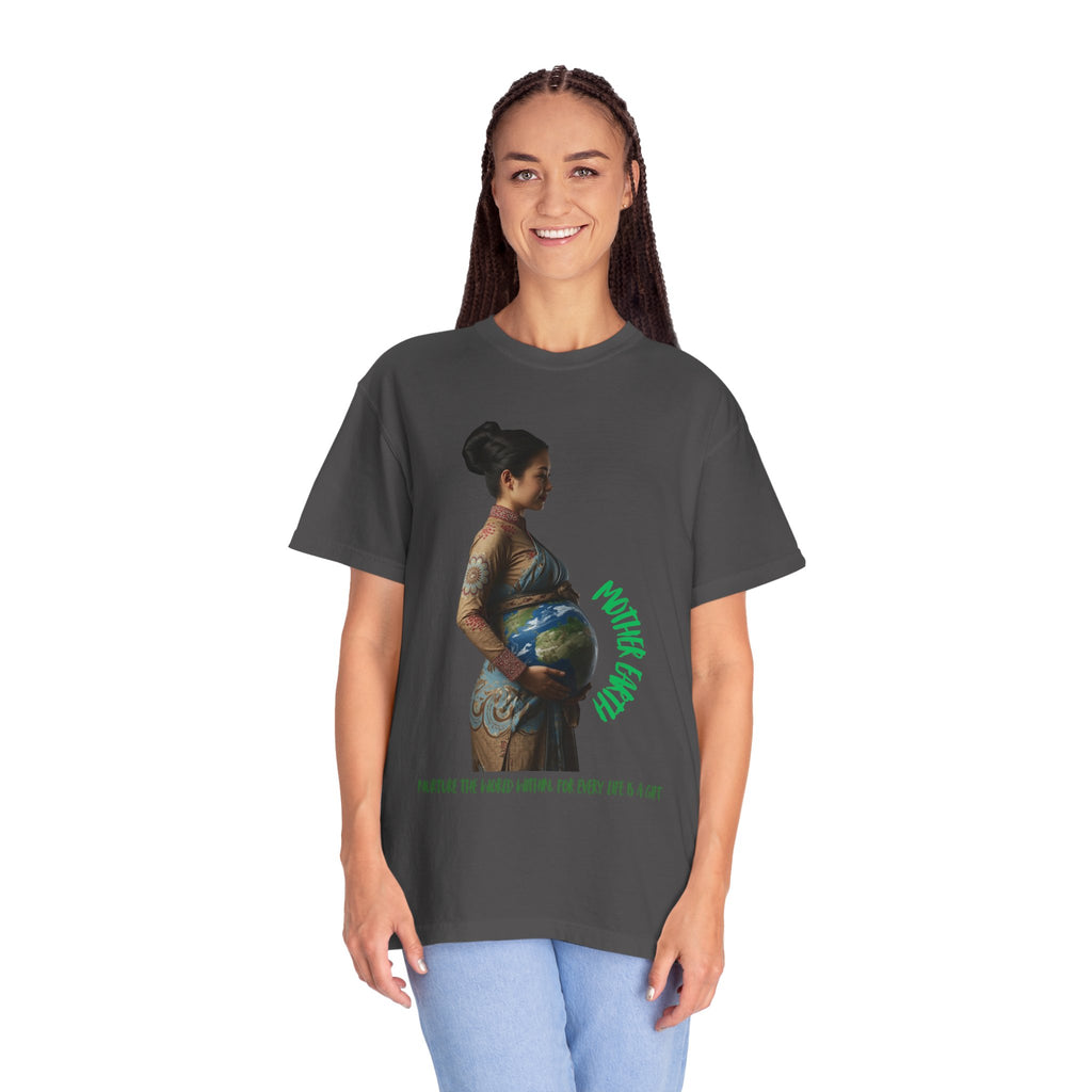 Mother Earth Nature Shirt The World Within Every Life Is a Gift T Shirt Eco Friendly Nature Lover Tee Environmental Graphic Tee