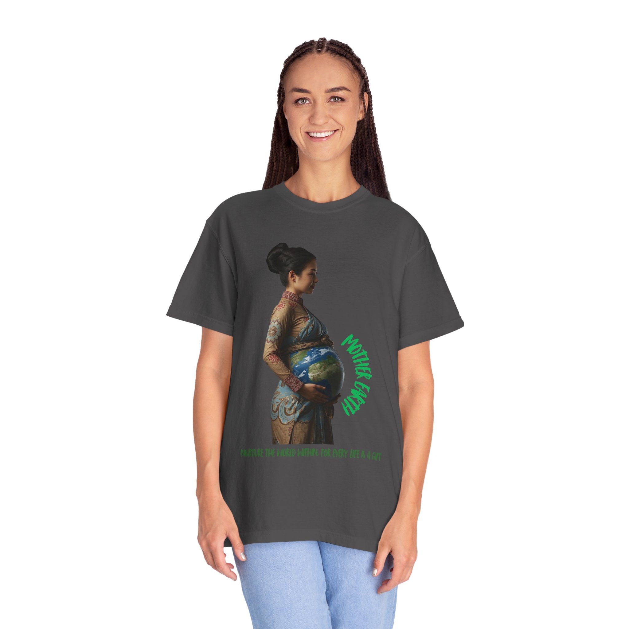Mother Earth Nature Shirt The World Within Every Life Is a Gift T Shirt Eco Friendly Nature Lover Tee Environmental Graphic Tee
