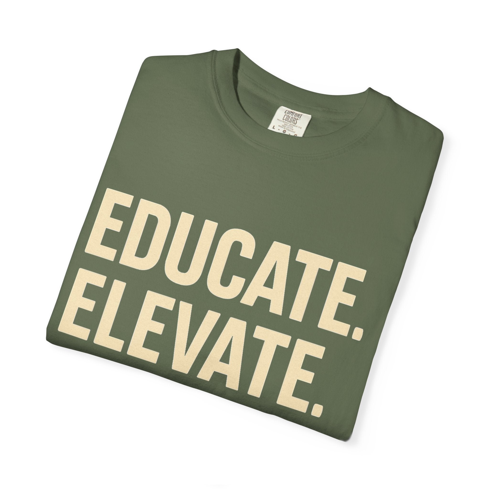 Educate Elevate and Eradicate Hate Shirt Pride Equality T-Shirt Activist Justice Tee LGBTQ Awareness Graphic Tee
