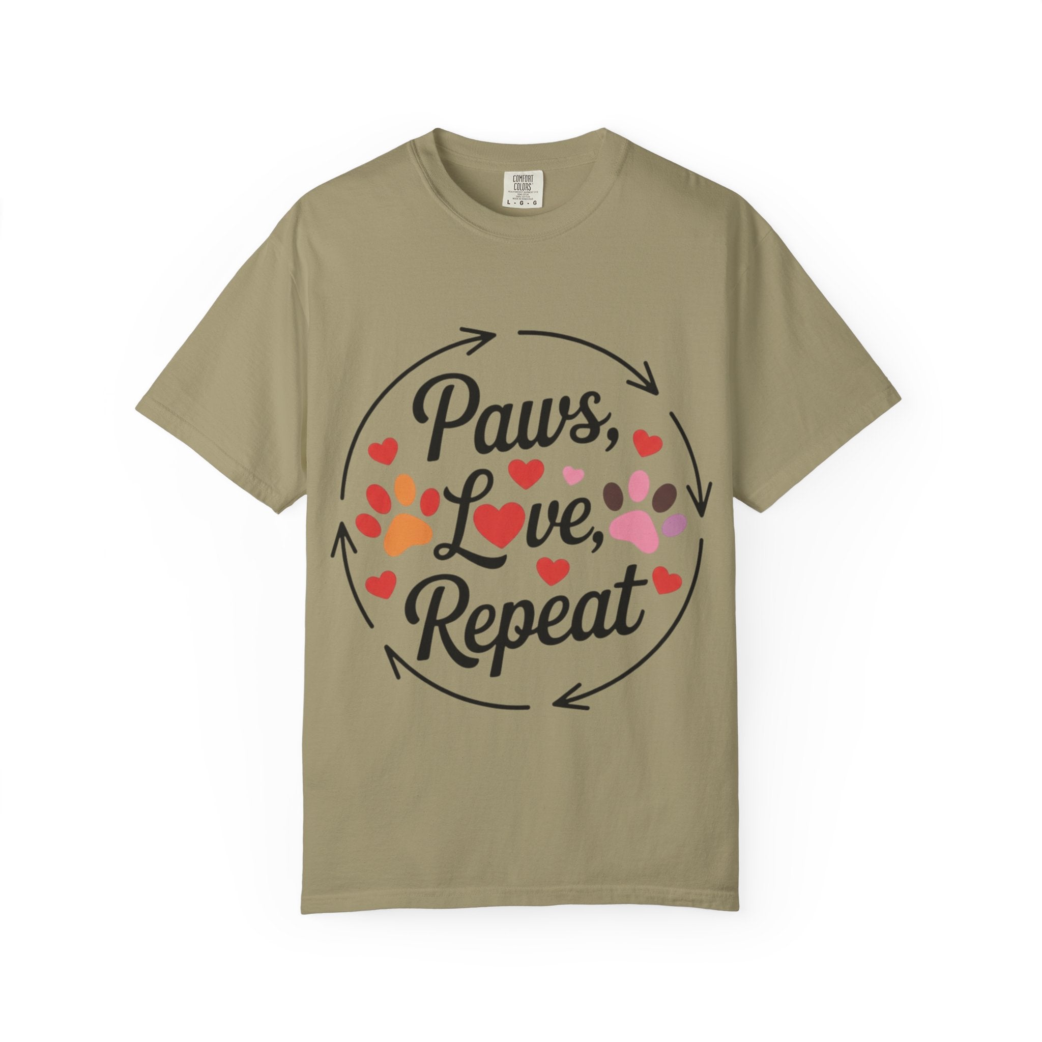 Paws Love Repeat T-Shirt