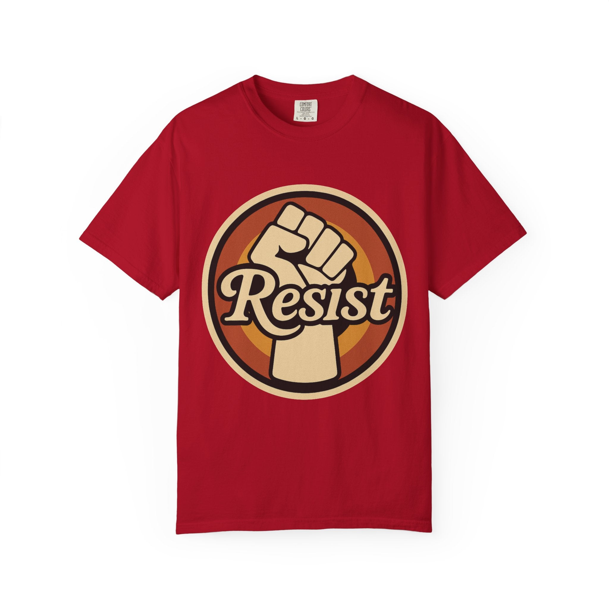 Resist Unisex T-shirt - Garment-Dyed Graphic Tee