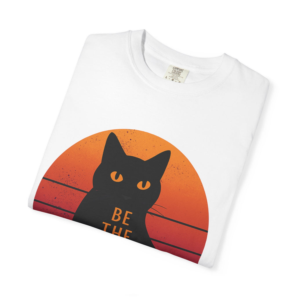 Be the Person Your Cat Wants You to Be Shirt Funny Cat Lover T Shirt Cute Pet Owner Tee Feline Humor Graphic Tee