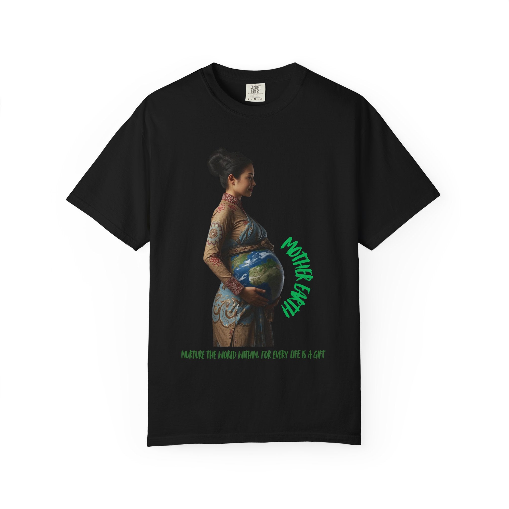 Mother Earth Nature Shirt The World Within Every Life Is a Gift T Shirt Eco Friendly Nature Lover Tee Environmental Graphic Tee