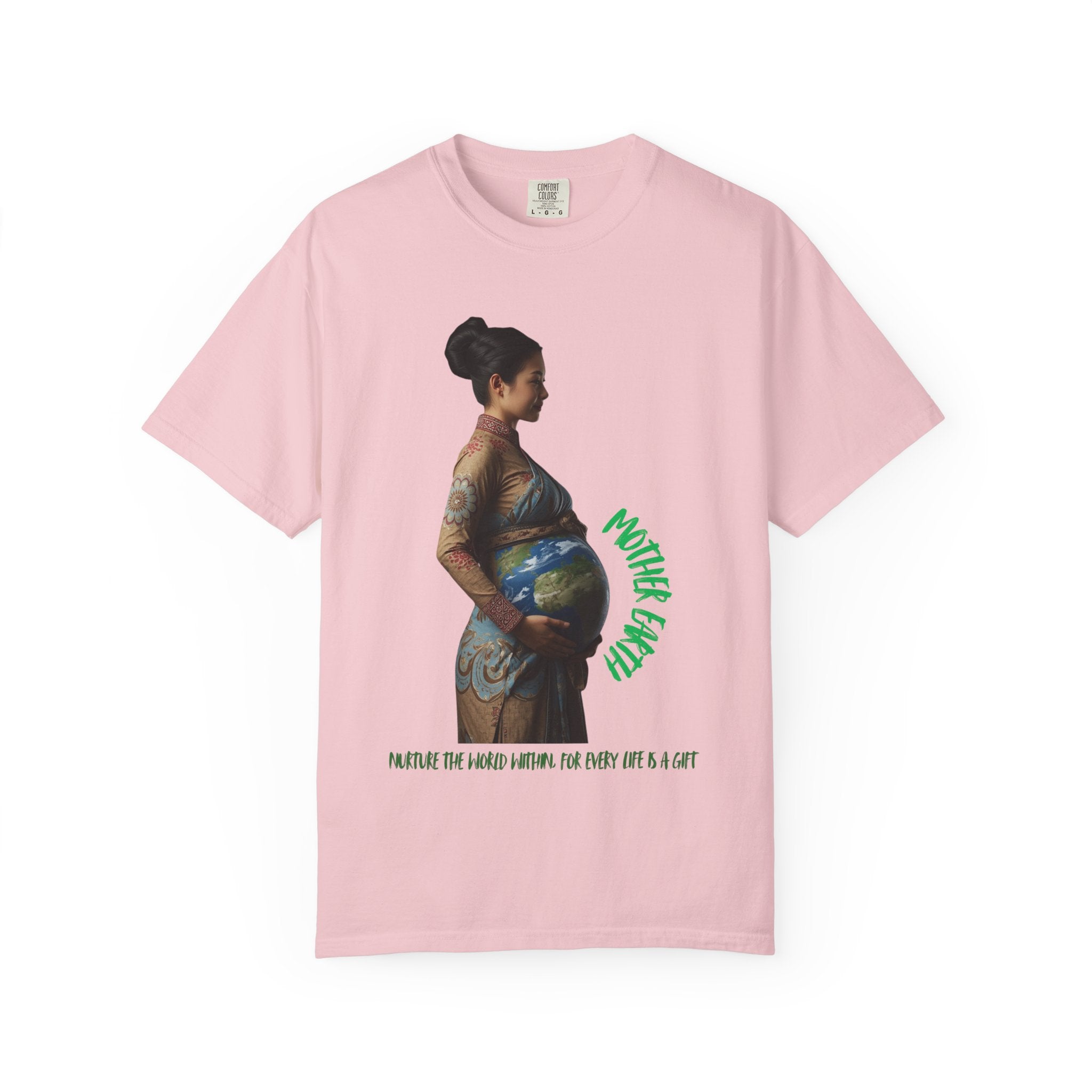Mother Earth Nature Shirt The World Within Every Life Is a Gift T Shirt Eco Friendly Nature Lover Tee Environmental Graphic Tee