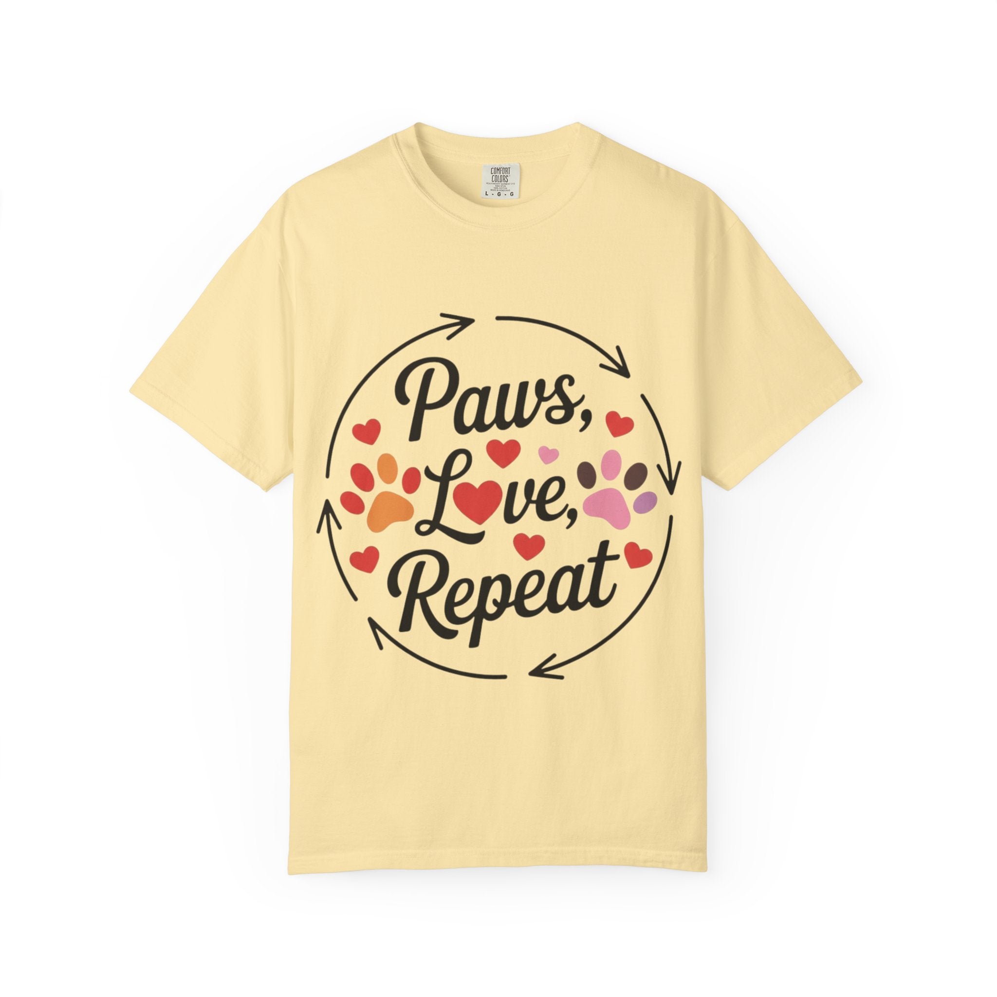 Paws Love Repeat T-Shirt