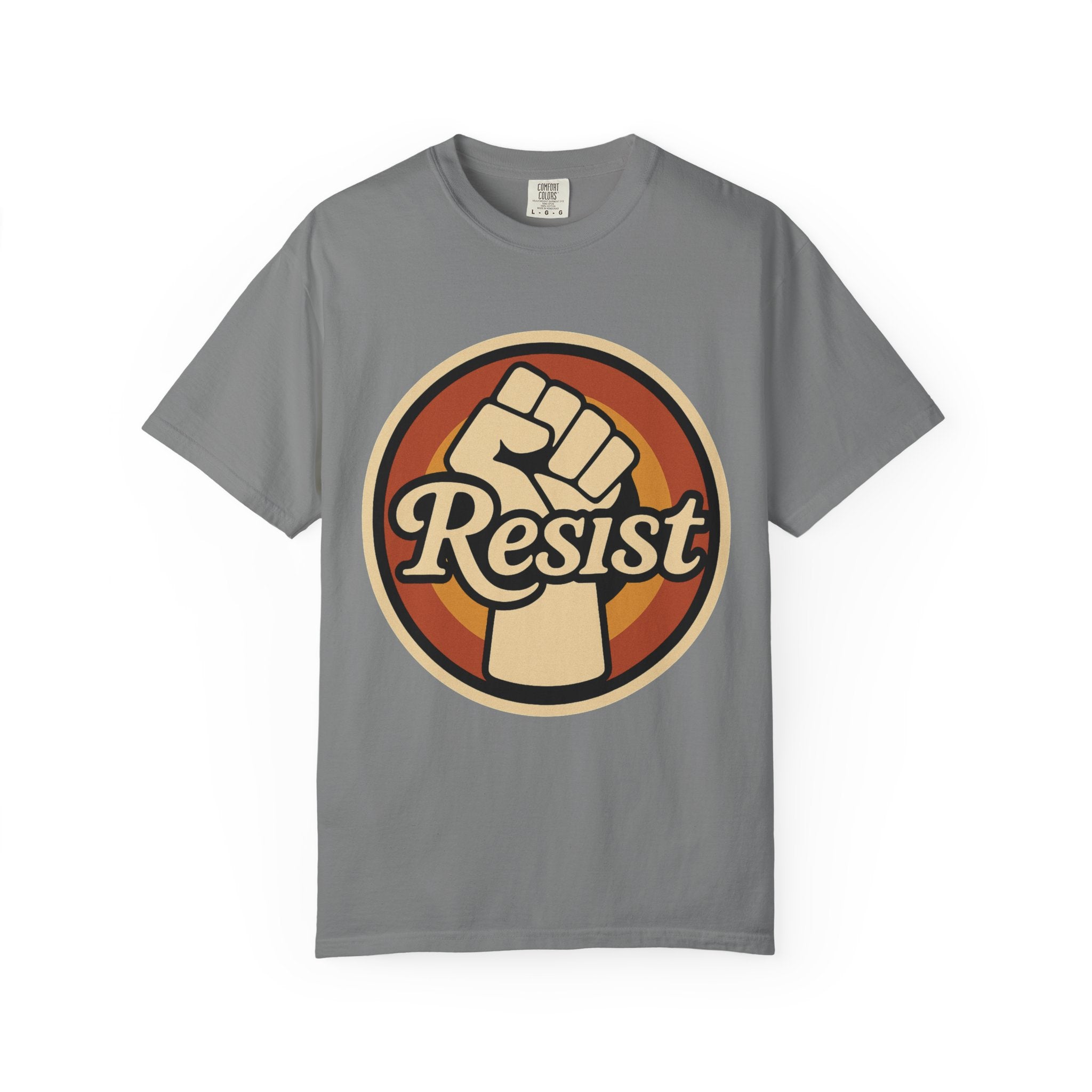 Resist Unisex T-shirt - Garment-Dyed Graphic Tee